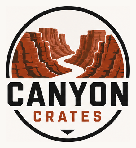 Canyon Crates canyon badge logo