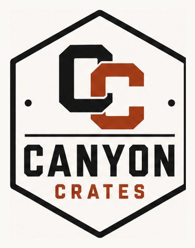 Canyon Crates CC badge logo